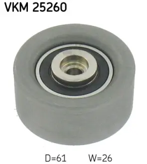Ролик модуля натягувача ременя SKF VKM 25260
