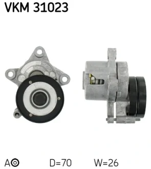 Натяжний ролик SKF VKM 31023