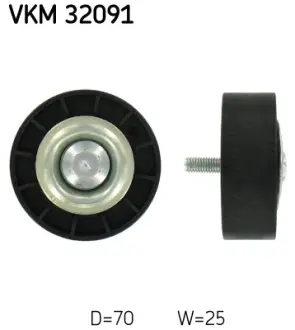 Ролик модуля натягувача ременя SKF VKM 32091