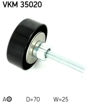 Натяжний ролик, поліклінового ременя SKF VKM 35020