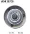 BMW ролик MINI Cooper S SKF VKM 38705 (фото 2)