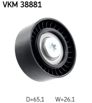 Натяжний ролик поліклинового реміня SKF VKM 38881