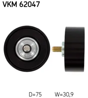 Натяжний ролик поліклинового реміня SKF VKM 62047