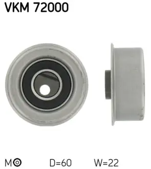 Ролик модуля натягувача ременя SKF VKM 72000