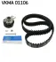 SKF К-кт. ГРМ (рем.+ролик+кріплення)  VW 1,0-1,4: Polo, Caddy, Lupo 95- SEAT 1,0/1,4 VKMA 01106
