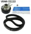 SKF К-кт ГРМ (ремінь+ ролик натягу) VW SEAT SKODA VKMA 01110