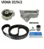 SKF К-кт. ГРМ  (рем.+3шт. ролик+ кріплення)  1,9TDI:Passat VKMA 01943