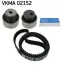 SKF К-кт. ГРМ  (рем.+2шт. ролик) Fiat Fiorino 1.7D -00 VKMA 02152