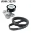 Роликовий модуль натягувача ременя (ролик, ремінь) SKF VKMA 31275 (фото 2)