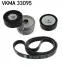 Комплект доріжкового ремня SKF VKMA 33095 (фото 1)