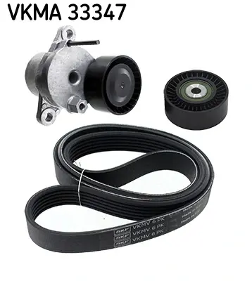 К-кт ГРМ (ремінь +2 ролика) JUMPER 2.0 BlueHDi 15-, PEUGEOT BOXER 15- SKF VKMA 33347 (фото 1)