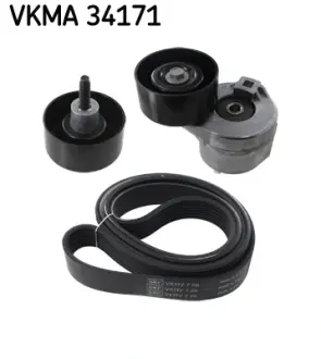 Роликовий модуль натягувача ременя (ролик, ремінь) SKF VKMA 34171