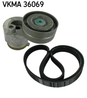 Роликовий модуль натягувача ременя (ролик, ремінь) SKF VKMA 36069