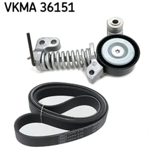 Роликовий модуль натягувача ременя (ролик, ремінь) SKF VKMA 36151
