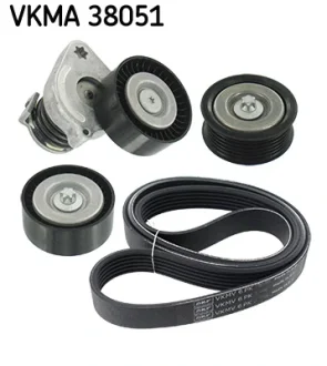 Роликовий модуль натягувача ременя (ролик, ремінь) SKF VKMA 38051