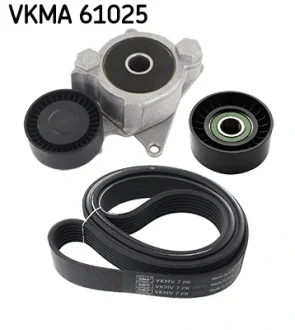 Роликовий модуль натягувача ременя (ролик, ремінь) SKF VKMA 61025 - фото Роликовий модуль натягувача ременя (ролик, ремінь) SKF VKMA 61025