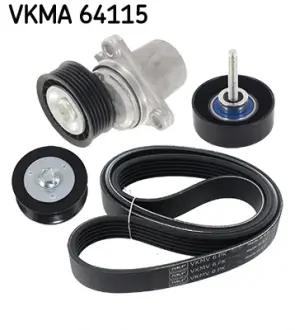 Набір поліклинових ременів (із шківами) SKF VKMA64115 (фото 1)