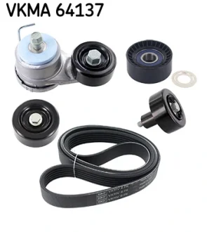 Роликовий модуль натягувача ременя (ролик, ремінь) SKF VKMA 64137 - фото Роликовий модуль натягувача ременя (ролик, ремінь) SKF VKMA 64137