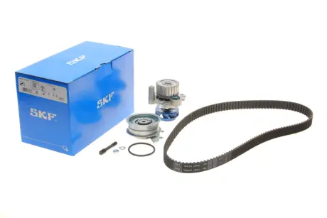 Роликовий модуль натягувача ременя (ролик, ремінь, помпа) SKF VKMC 01113-2