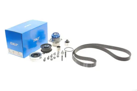 Роликовий модуль натягувача ременя (ролик, ремінь, помпа) SKF VKMC 01148-2