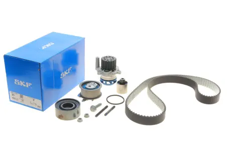 Роликовий модуль натягувача ременя (ролик, ремінь, помпа) SKF VKMC 01255-1