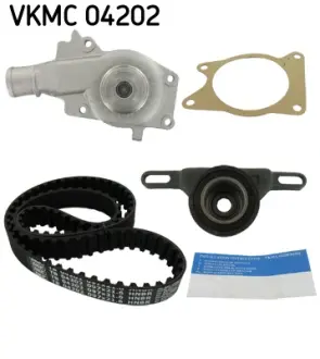 К-кт. ГРМ (рем.+ролик+помпа) FORD Escort, Fiesta, Orion 1,4/1,6 SKF VKMC 04202