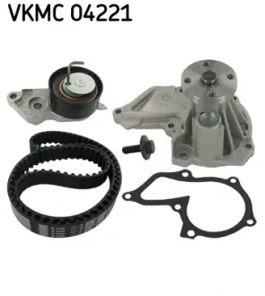 К-т ГРМ (рем.+ ролик + помпа) Ford Focus -04, Fiesta -02, Fusion -04 SKF VKMC 04221