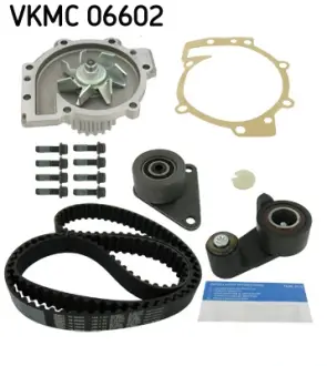 Комплект (ремінь+ролик+помпа) SKF VKMC 06602