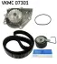 Комплект (ремінь+ролик+помпа) SKF VKMC 07301 (фото 1)