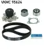 SKF MITSUBISHI К-кт. ГРМ (ремінь + 2 ролика+помпа) CARISMA -06, SPACE STAR -04, VOLVO S40 I VKMC 95624