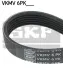 Ремінь поліклиновий 6PK2020 SKF VKMV 6PK2020 (фото 1)