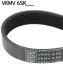 Ремінь П-клиновий 6EPK873 (Elastic) CITROEN Jumper 2.2HDI SKF VKMV 6SK873 (фото 1)