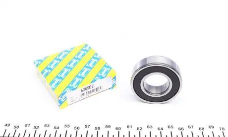 Підшипник (25x52x15) SNR NTN 6205EE