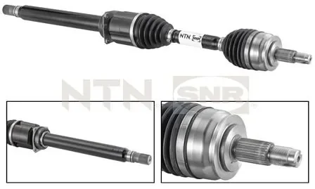 Привідний вал SNR NTN DK58.002