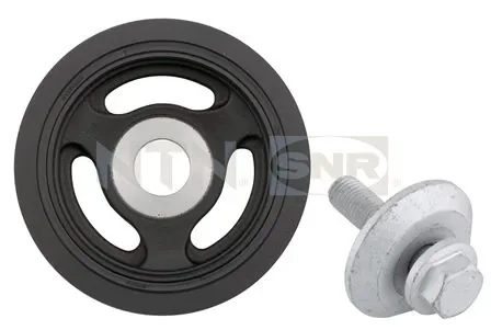 Шків колінвалу Citroen Berlingo/Jumpy 1.6HDI -08/Ford Connect V408 1.5TDCi/1.6TDCi, 13- (з болтом) SNR NTN DPF359.09K1