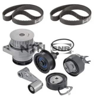 Комплект ГРМ + помпа Audi A2/Seat Leon/VW Golf IV/Polo 1.6 98-06 SNR KDP457.261