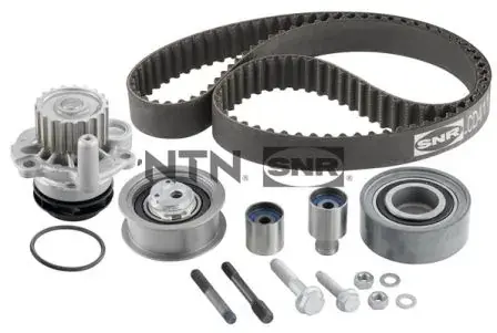 Комплект ГРМ + помпа Audi A3/Skoda Octavia/VW Caddy II/Golf/Polo 1.9TDi 95-10 (25x141z) SNR KDP457.370 (фото 1)