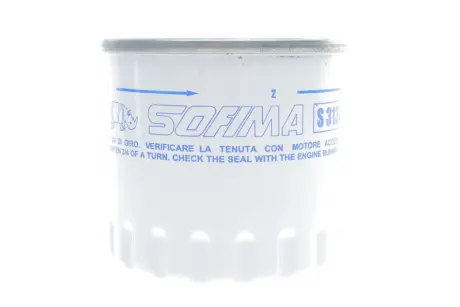 Фільтр масляний Peugeot 205 1.1/1.4 87-90/305 1.5 85-90 SOFIMA S 3130 R