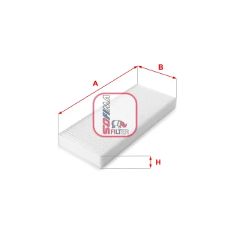 Фільтр салону Nissan Navara/Pathfinder 2.5dCi/3.0dCi/4.0 05- SOFIMA S 3214 C