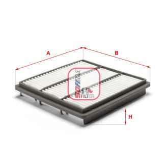 Фільтр повітряний Mitsubishi Pajero/ Montero/ L400 20-3.0 90-07 SOFIMA S 3222 A