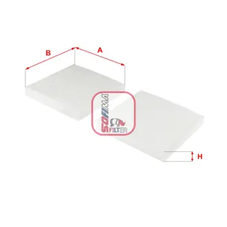 Фільтр салону BMW X3 (F25) 10-/X4 (F26) 14-18 (к-кт 2 шт) SOFIMA S 3251 C