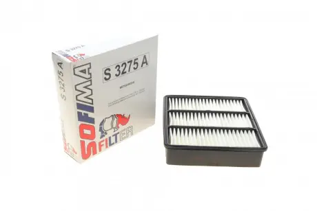 Фільтр повітряний Mitsubishi Colt V/Galant VI/Lancer/Outlander 1.3-2.4TDI 95- SOFIMA S 3275 A