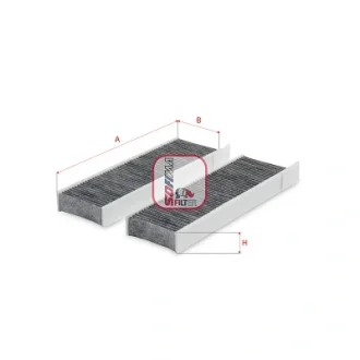 Фільтр салону Citroen C4/Opel Mokka B 20-/Corsa F/Peugeot 2008/208 19- (к-кт 2шт) (вуг.) SOFIMA S 4469 CA