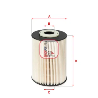 Фільтр паливний Ford Mondeo 2.0TDCi 07-15 SOFIMA S 6020 NE