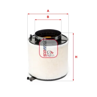 Фільтр повітряний Audi A4/A5 2.7-3.0TDI 07-17/Q5 3.0TDI 08- SOFIMA S 7693 A