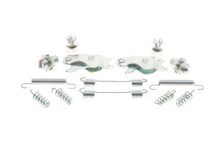 Ремкомплект колодок ручника MB Sprinter/VW Crafter 06- (комплект L+R + пружинки) Solgy 223007