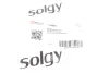 Заглушка підкрильника (переднього) Skoda Fabia 07-14 Solgy 304094 (фото 3)