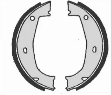 Тормозные колодки барабанные STARLINE BC 04685