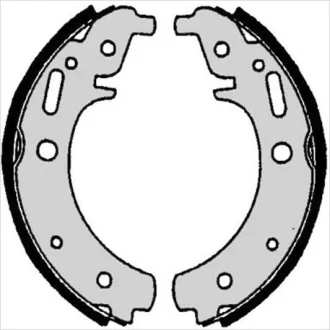 Гальмівні колодки барабанні STARLINE BC 06920