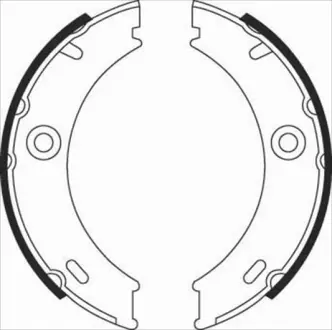Тормозные колодки барабанные STARLINE BC 07970